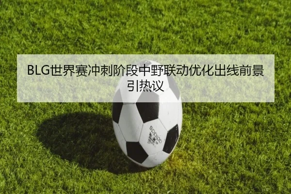 BLG世界赛冲刺阶段中野联动优化出线前景引热议
